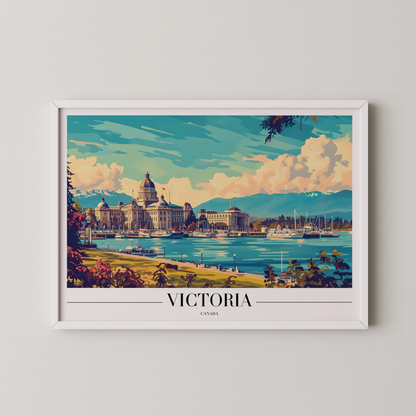 Victoria, Canada, City Print