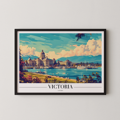 Victoria, Canada, City Print