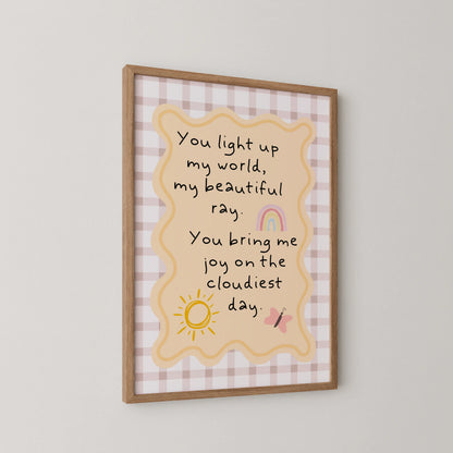 You are our joy - Nursery Prints